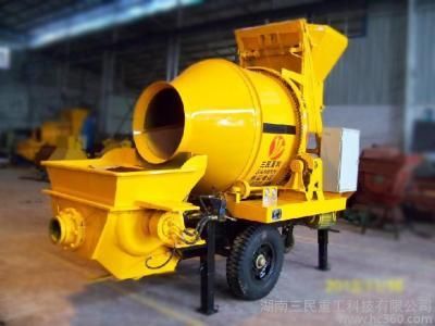 三民重科滚筒式搅拌拖泵参与金安桥水电站建设